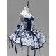 Xing Weimian Rain On Celadon Mini JSK with Detachable Puff Sleeves(6th Pre-Order/Full Payment Without Shipping)
